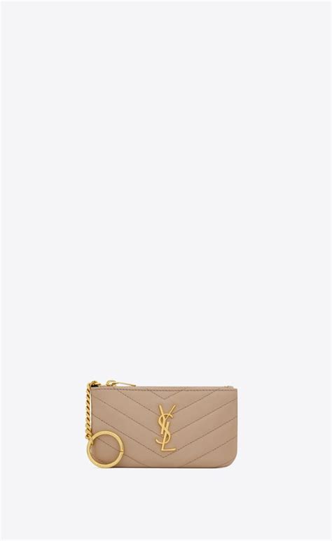 ysl キーケース|CASSANDRE MATELASSÉ key pouch in smooth .